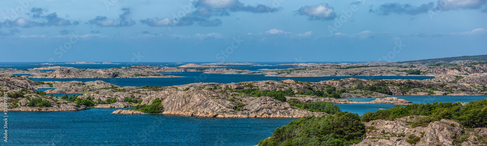 Schärenküste bei Fjällbacka, Väsergötland, Schweden
