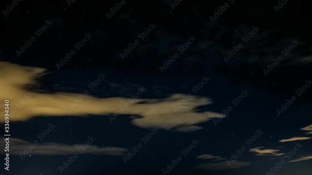 Star Lapse Night Clouds FULL HD Star Lapse Night Clouds FULL HD