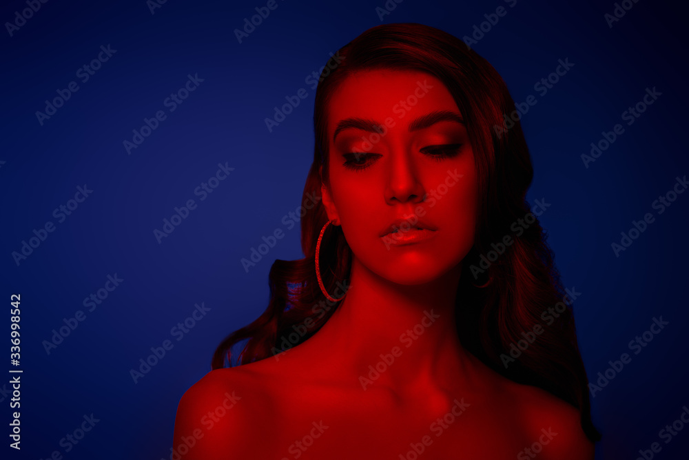 girl in red light girl in red light
