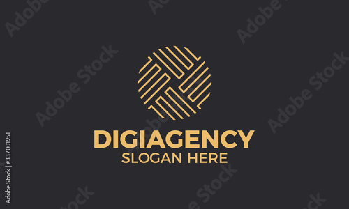 Modern Abstract Logo Design 
