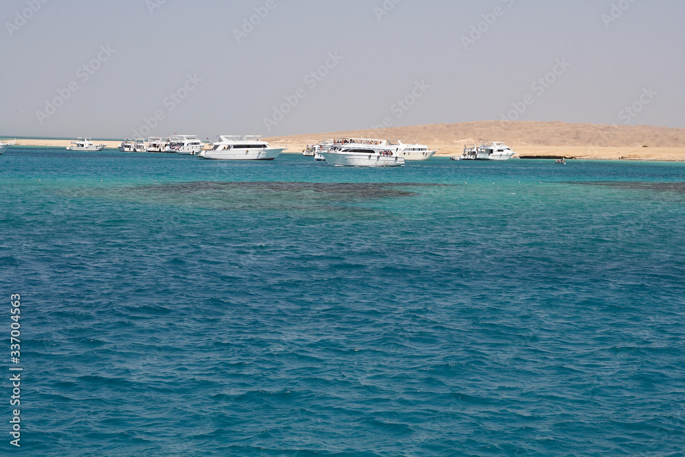 Landscapes of the Red Sea in Egypt