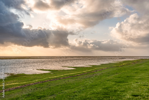 Coastal landscape near Westerhever