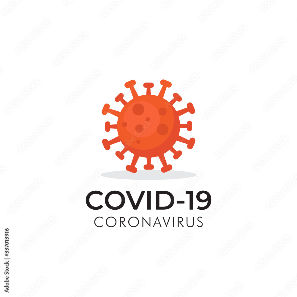Corona virus Cover-19 Simple Minimalist logo template, logotype design. Suitable for medical purposes. Corona virus Cover-19 Simple Minimalist logo template, logotype design. Suitable for medical purposes.