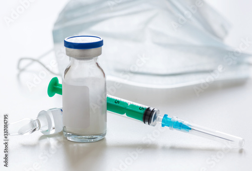 Medication and syringe for injections