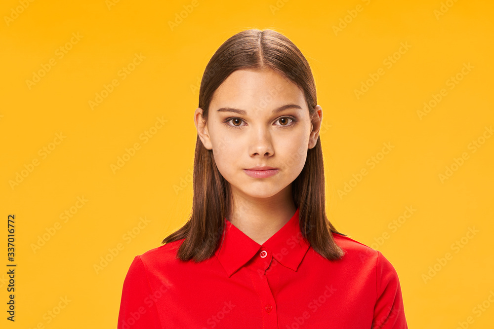 portrait of a young woman portrait of a young woman