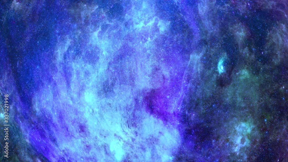 Animation view to travelling across the universe in moving Animation view to travelling across the universe in moving