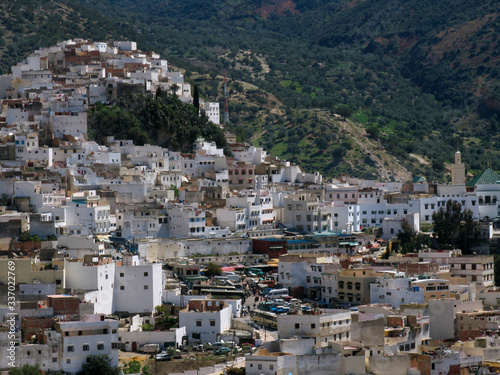 Morocco. The beautiful moroccan city Moulay idriss © Gianni Oliva