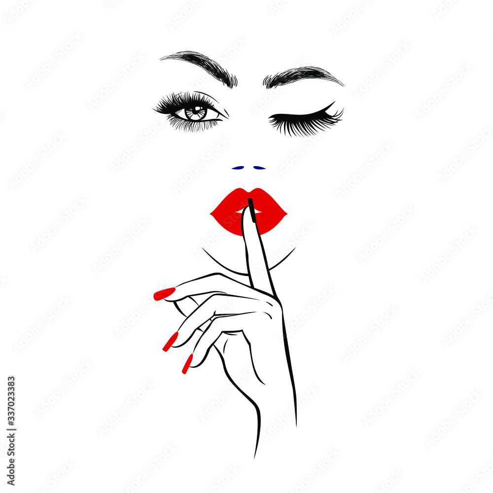 Abstract Sketch Red Lips Kiss Stretched Canvas Wall Art for Bedroom, Lover  Picture Print Painting Decor Artwork, Black White and Gray Love Gallery  Wrapped Gift, Inner Frame (12x16 Inches) : Amazon.ca: Home