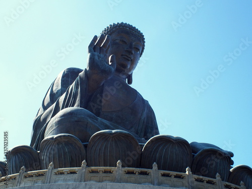Photography Giant Buddha Status TianTan Buddha in Hongkong