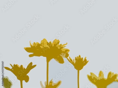 abstrakte blumen