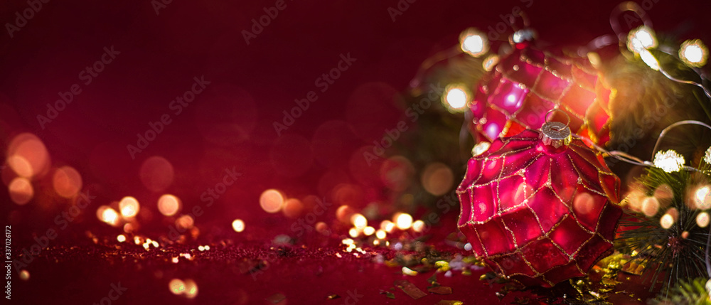 Christmas and New Year holidays composition on white marble background top view. Christmas and New Year holidays composition on white marble background top view.