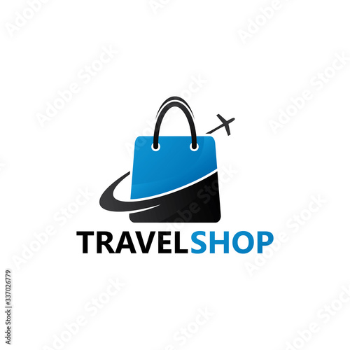 Travel Shop Logo Template Design