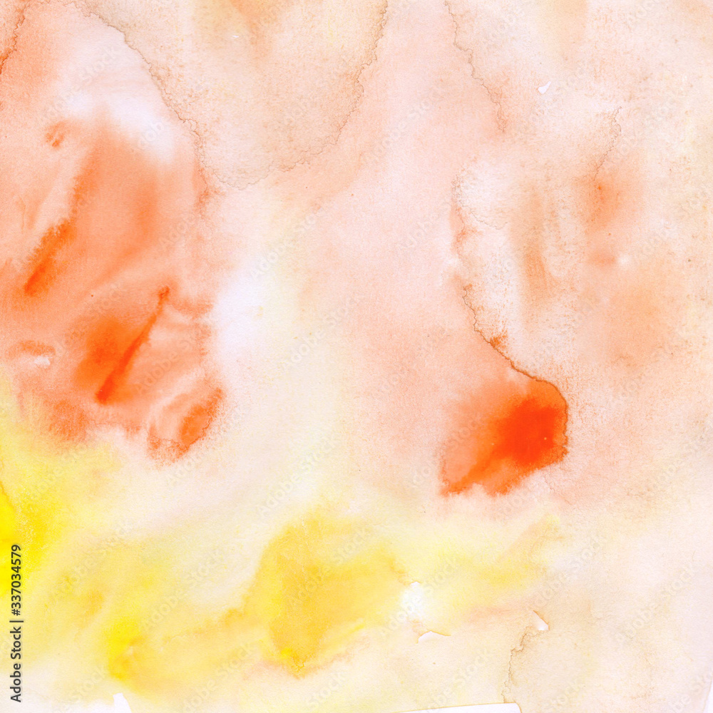 Fototapeta premium Abstract Watercolor Hand Drawn Splatter Background