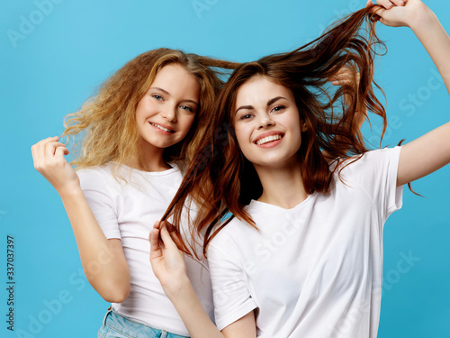 two young women