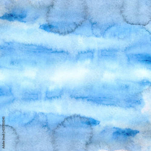 Abstract Watercolor Hand Drawn Splatter Background