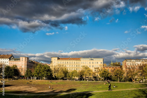 Canvas Print berlin, deutschland - görlitzer park in kreuzberg