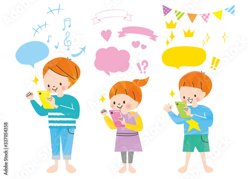 子供　スマホ　セット