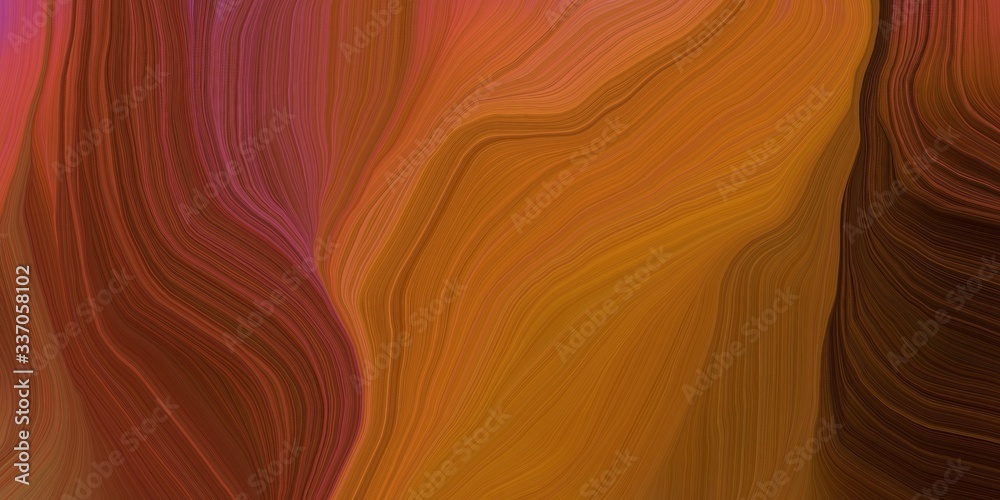 vibrant background graphic with modern soft swirl waves background illustration with saddle brown, very dark red and coffee color vibrant background graphic with modern soft swirl waves background illustration with saddle brown, very dark red and coffee color