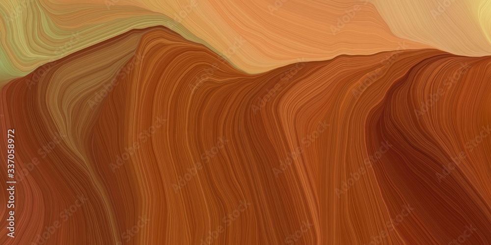 vibrant background graphic with modern waves background design with saddle brown, dark khaki and peru color vibrant background graphic with modern waves background design with saddle brown, dark khaki and peru color