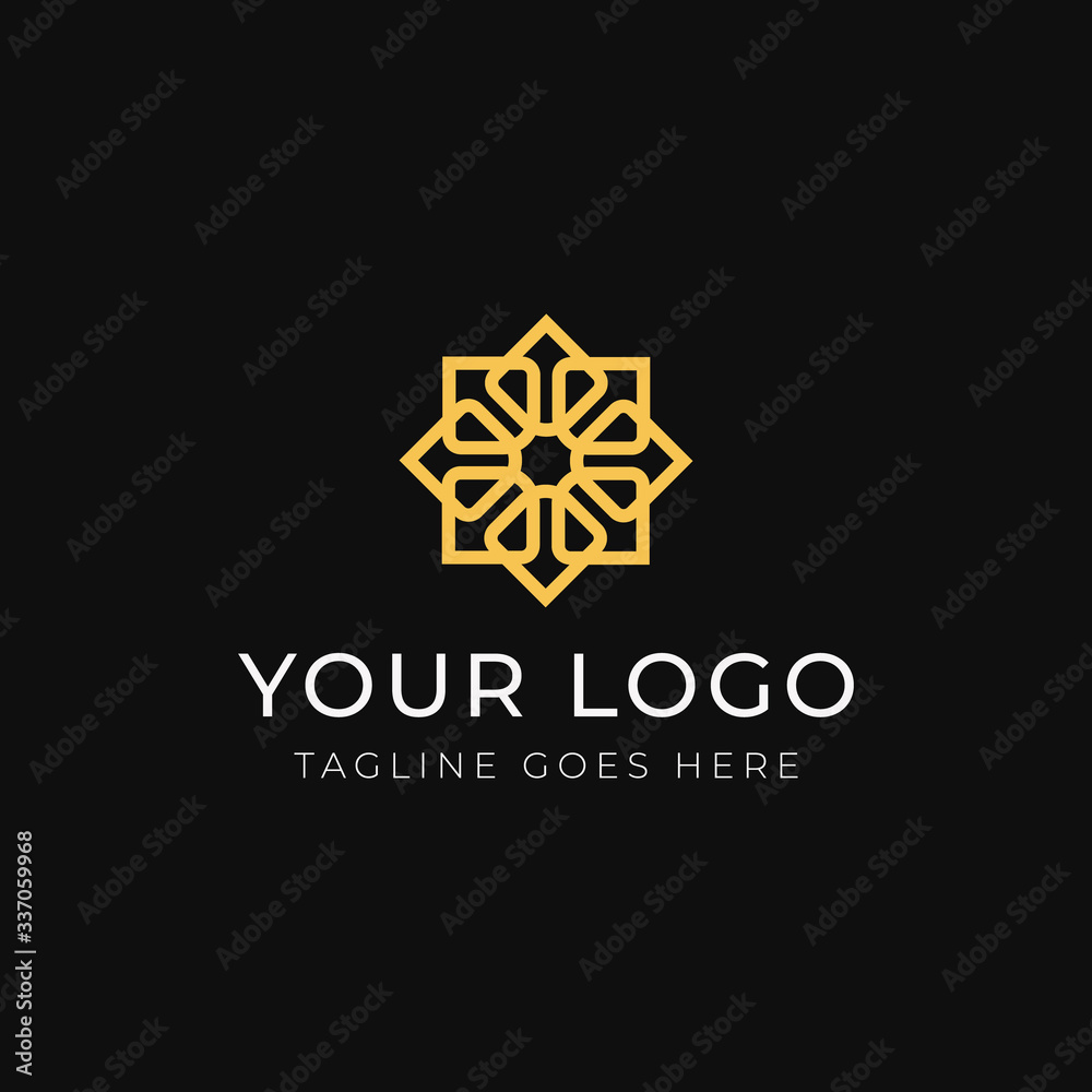 Abstract Pattern design Logo element
