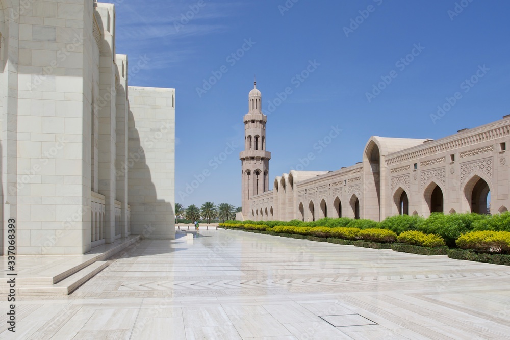 mosque in Muscat, Oman