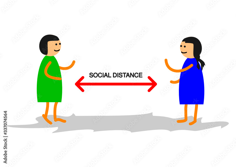 taking measures at social distance to prevent global flu epidemic
taking measures at social distance to prevent global flu epidemic