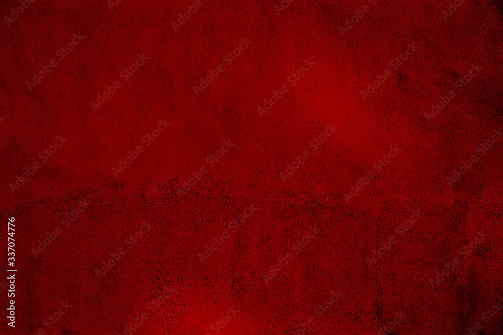 Red crumpled paper background. Red washed paper. Red paper with shadows Red crumpled paper background. Red washed paper. Red paper with shadows