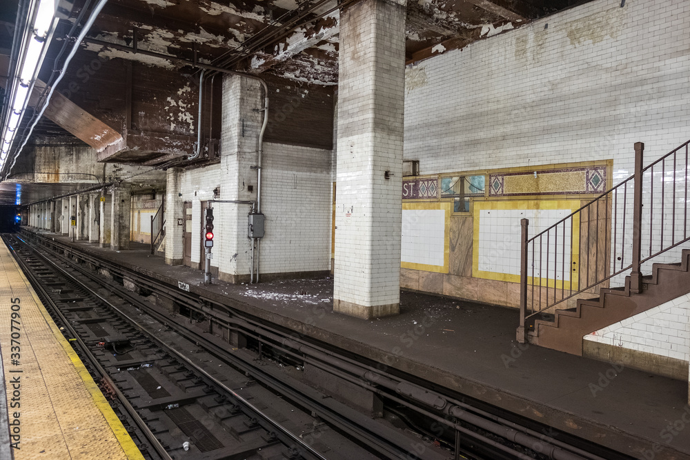 new york subway station