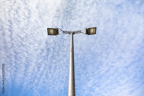A street lamp