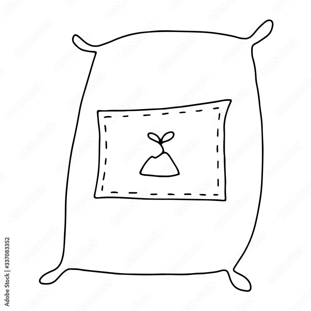 Soil Bag Clipart