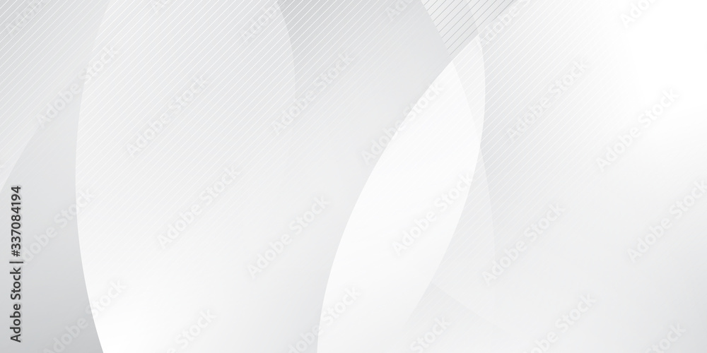 Abstract geometric white and gray color curve wave shine light background. Vector, illustration. Abstract geometric white and gray color curve wave shine light background. Vector, illustration.