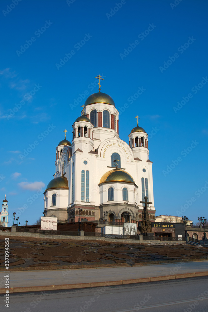 Church on the blood in Yekaterinburg