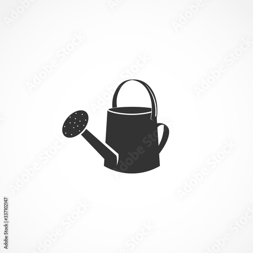 watering can icon. isolated vector element