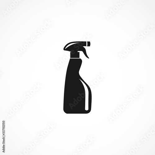 wiping sprayer tool icon. isolated vector element
