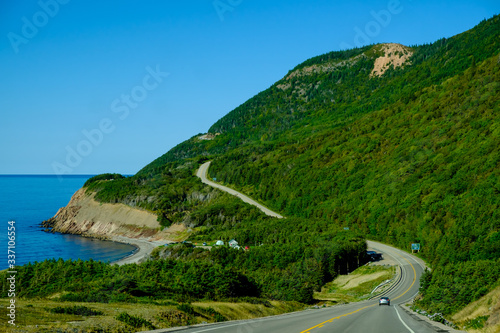 Schilderij op canvas Cabot Trail - one of Top 10 most amazing roads in the world,  Cape Breton, Nova