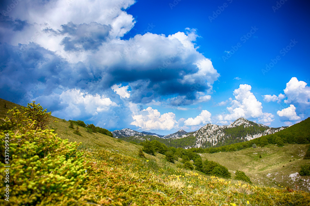 Obraz premium Northern Velebit national park landscape