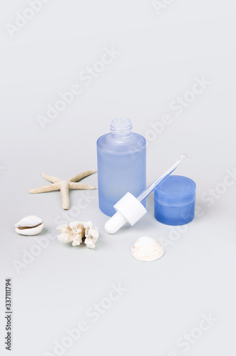 Anti pollution drops and daily care cream