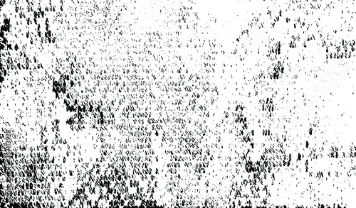 Worn down wallpaper pattern design. Broken plaster and grunge damask effect. Distressed overlay texture design. Vector illustration. Eps10.
