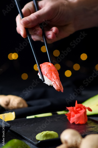  shrimp ebi nigiri sushi photo