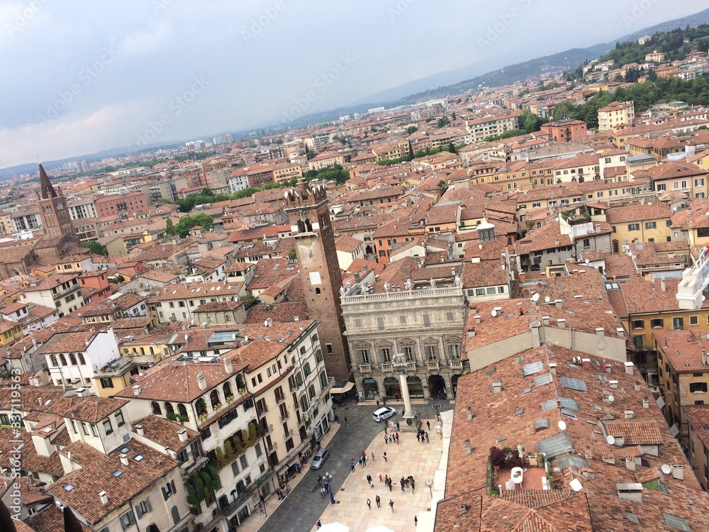 Ausblick auf Verona