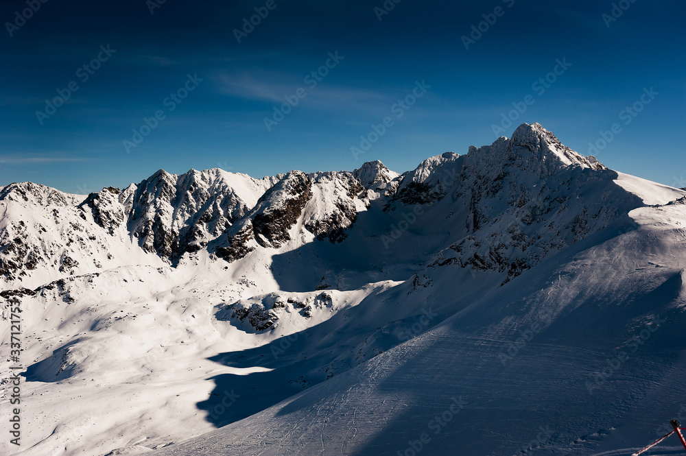 Panorama Tatr, widok z Kasprowego Wierchu