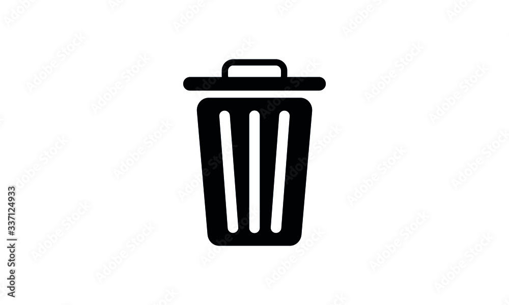 Trash icon garbage symbol icon, vector illustration Trash icon garbage symbol icon, vector illustration