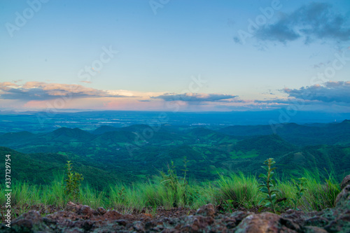 Mountain landscape in cero pelado, Guanacaste, Costa Rica