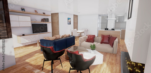 modern living room