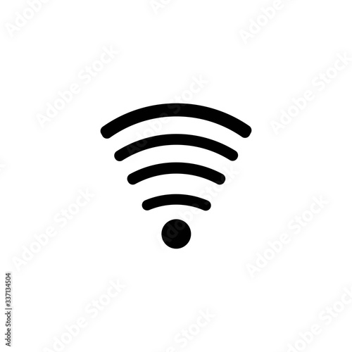 wifi illustration logo free vector