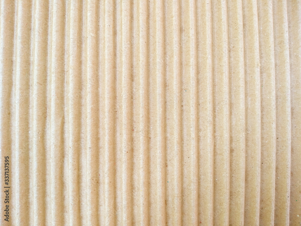 Obraz premium Cardboard box texture background. Brown paper box texture.