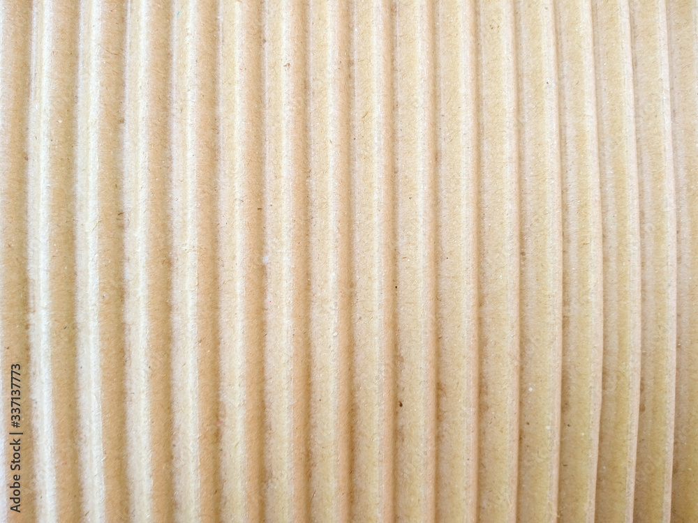 Obraz premium Cardboard box texture background. Brown paper box texture.