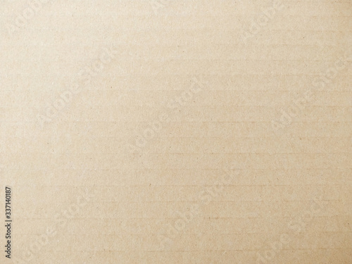 Cardboard box texture background. Brown paper box texture. © PurMoon