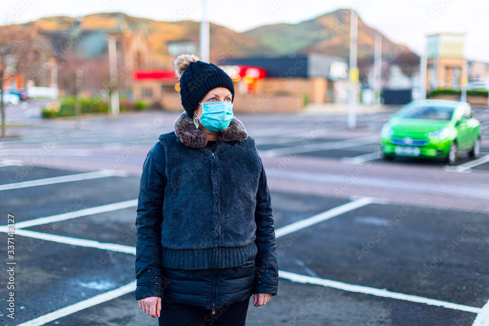 Face mask protective for spreading of coronavirus disease. Face mask protective for spreading of coronavirus disease.