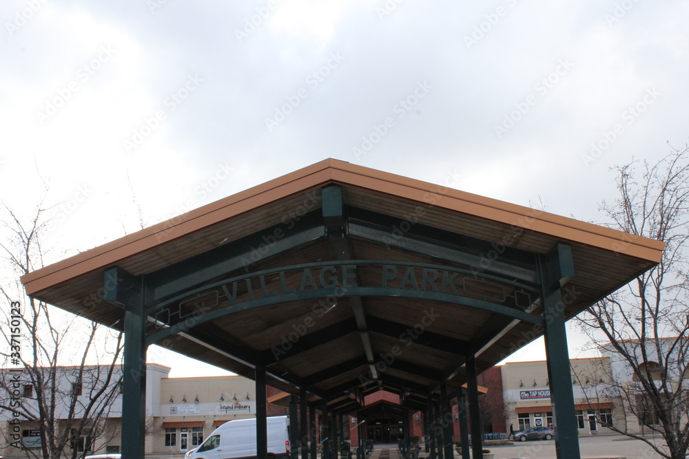 Obraz premium bridge in the park